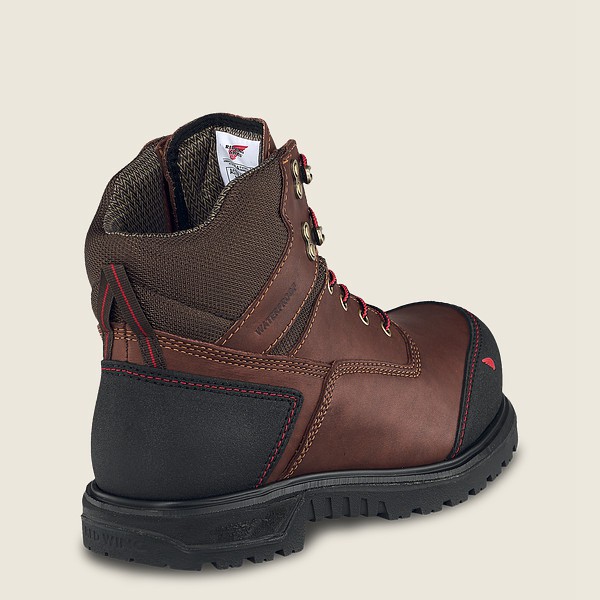 Red Wing Safety Boots Brnr Xp - 6-Inch Waterproof Csa Toe - Brune/Svart - Herre 1367-VUDBW